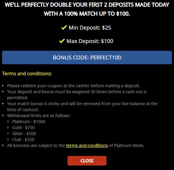 7 reels bonus codes